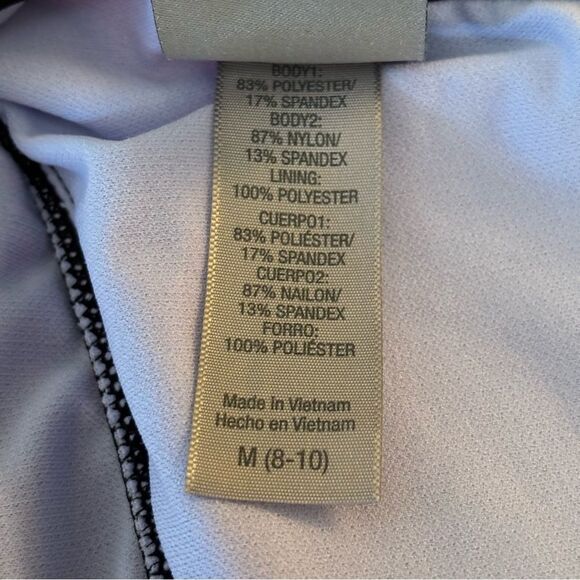 Champion Women's Pink and Black Swimsuit Medium - Picture 4 of 4